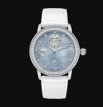 Review Blancpain Watches for Women Cheap Price Double Fuseau Horaire Replica Watch 3760 1954L 95A - Click Image to Close